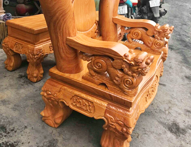 Thi công ghế gỗ