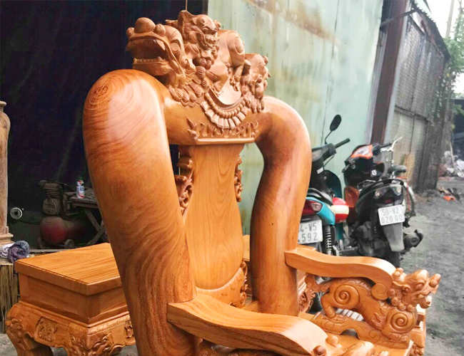 Thi công ghế gỗ